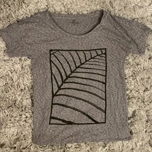 J. Crew Leaf Graphic Tee